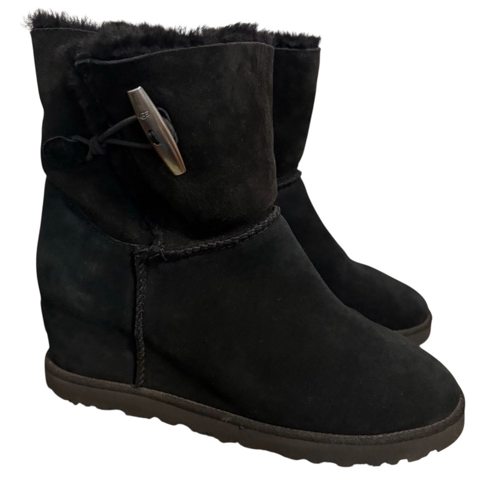 UGG Classic Wedge Boots Booties - Picture 2 of 11